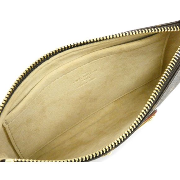 Louis Vuitton Bag Monogram Pochette Mila MM Brown - Picture 6 of 8